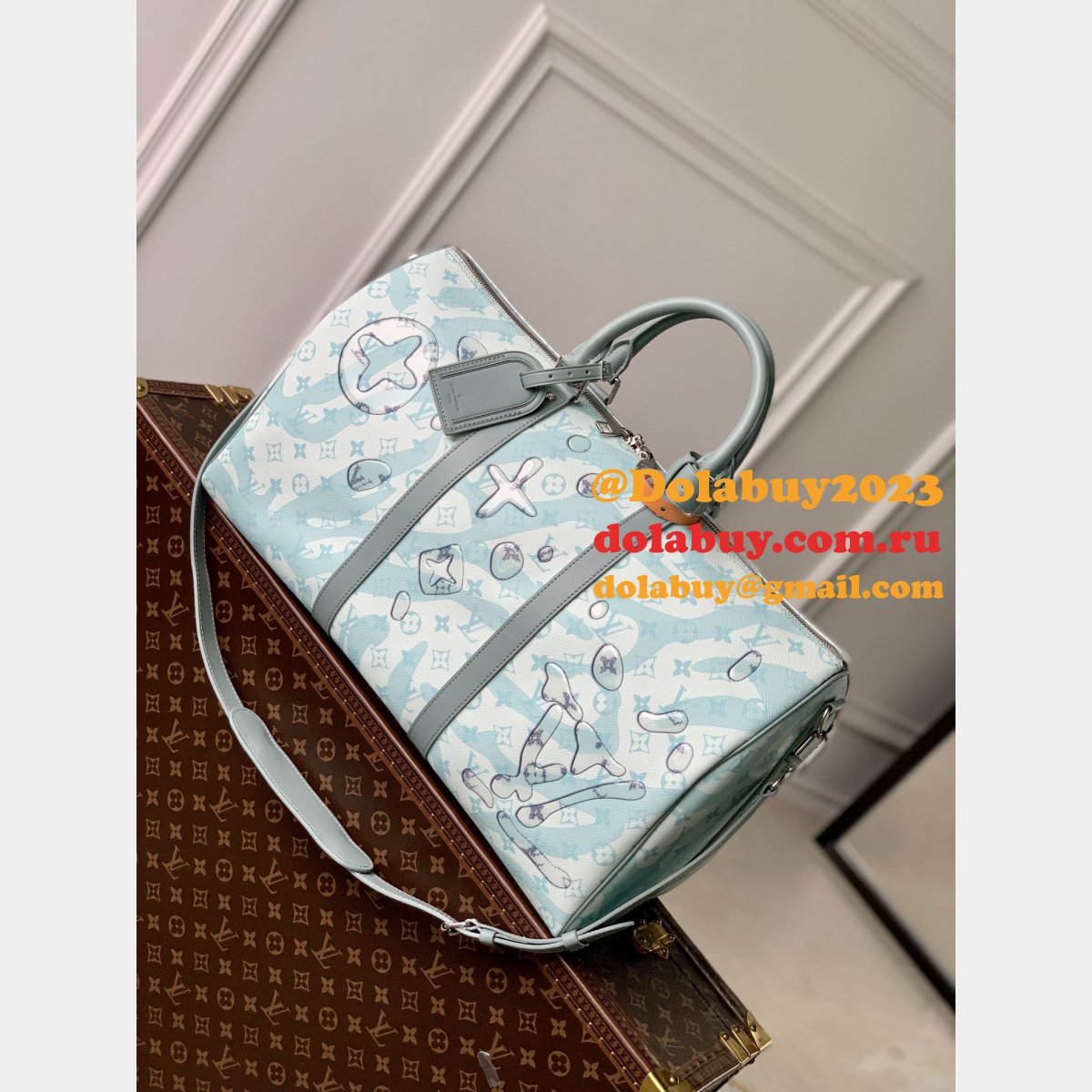 Keepall Bandoulière Replica 50 Monogram M22570 Perfect Louis Vuitton Bag