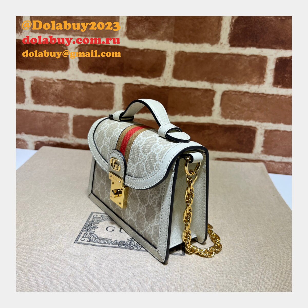 buy high-quality wholesale replica G*u*i ophidia gg 696180 shoulder bag