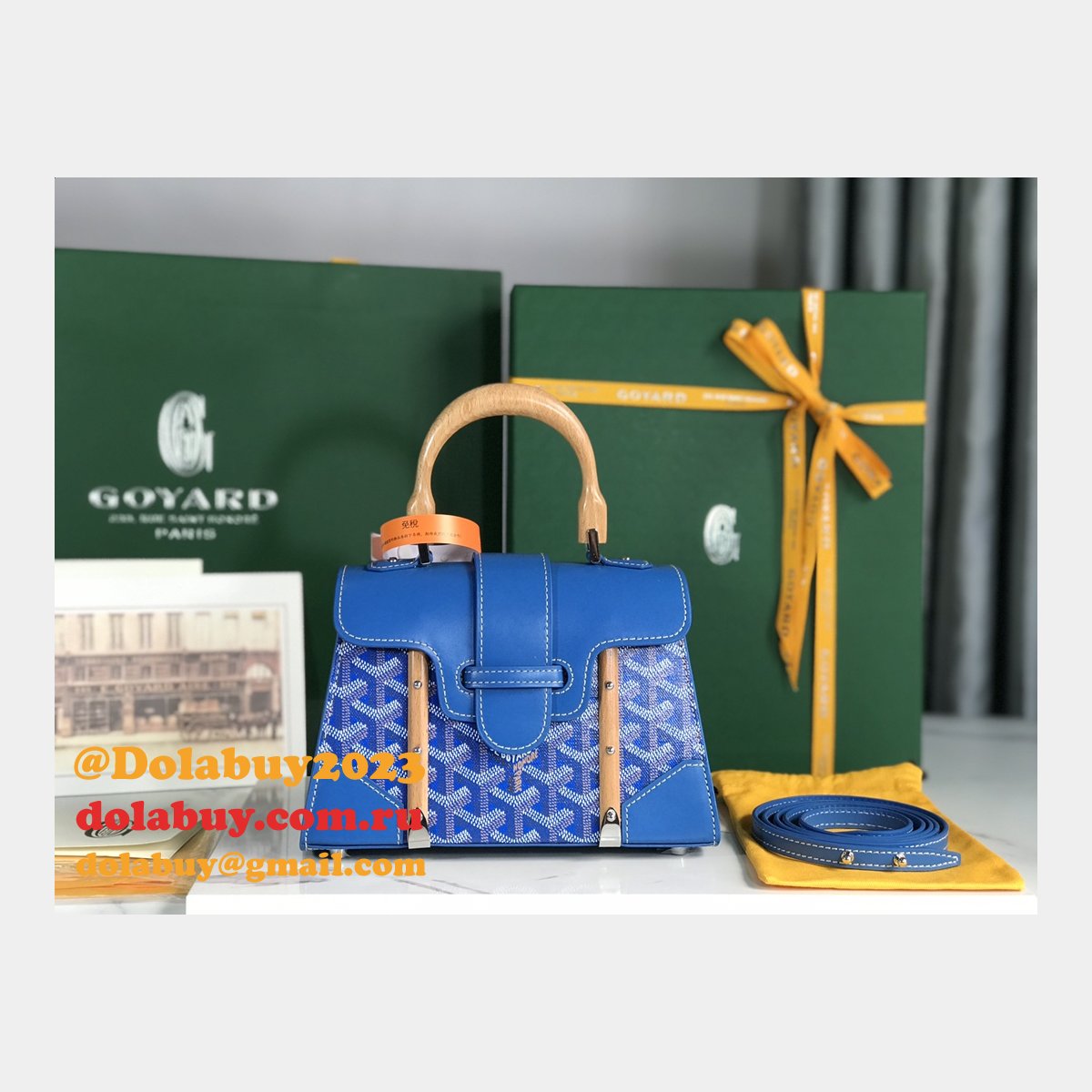 Goyard Best Quality Fake Saïgon 020192 Replica Bags Store