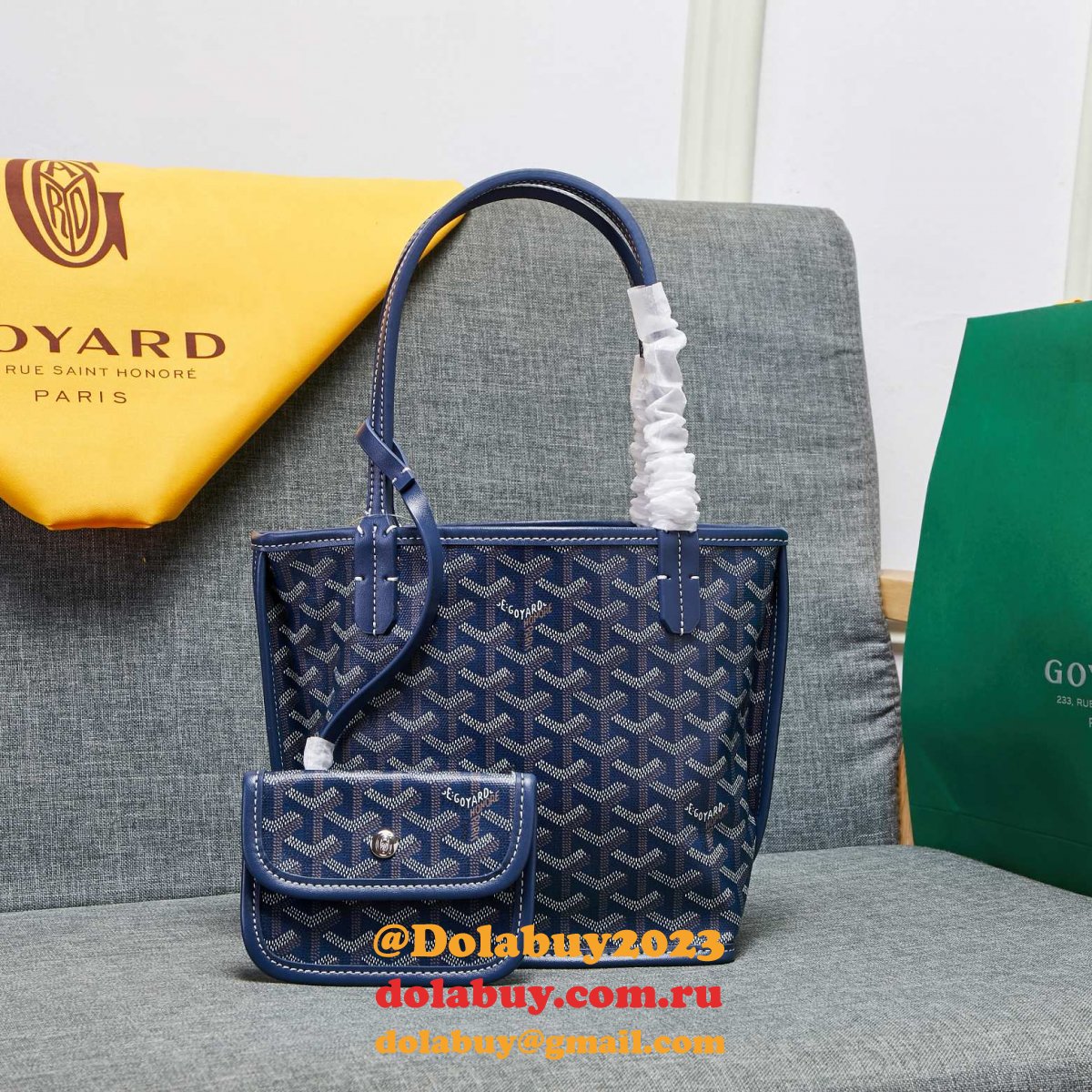 Replica Goyard Saint-Louis Totes Online Outlet Handbags