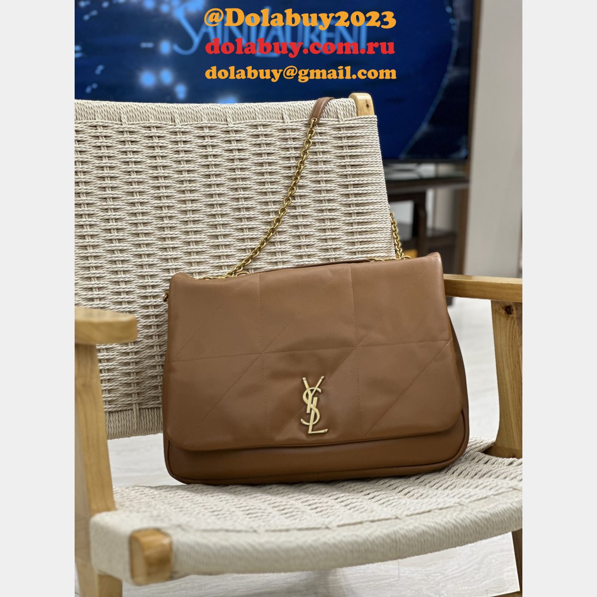 Wholesale Saint Laurent Jamie 4.3 Maxi 742431 Replica YSL Quilted Bag