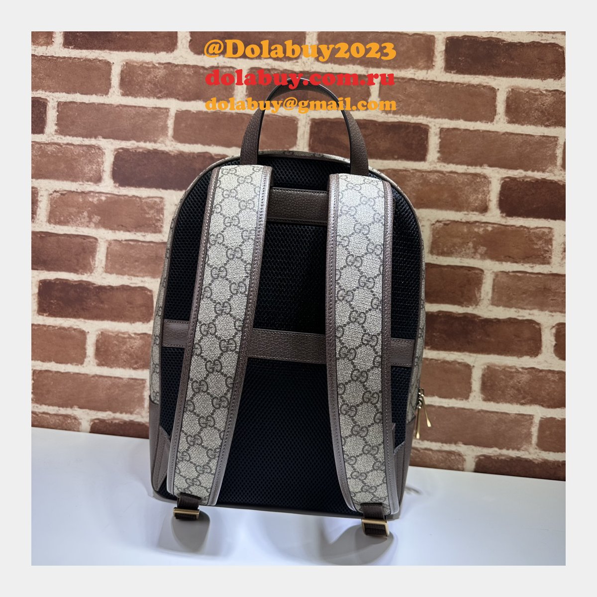 ophidia gg backpack for men 779901 G*u*i replica bag