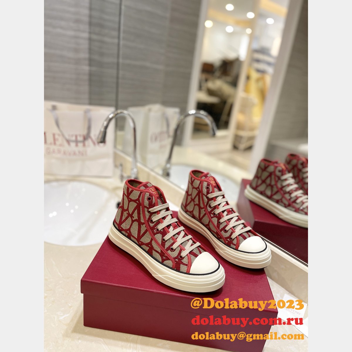 Valentino Sports Shoes Replica Factory Outlet Store Sale
