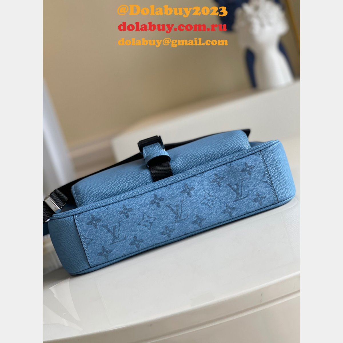 UK Louis Vuitton New Messenger M30746/M30745 K45 Black/Blue