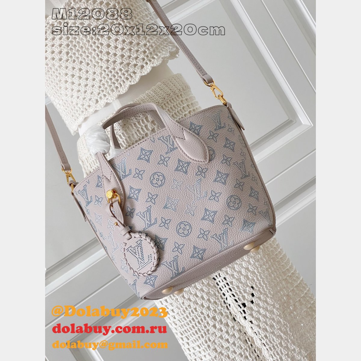 Perfect M12088 Louis Vuitton Blossom Mahina Designer Bag