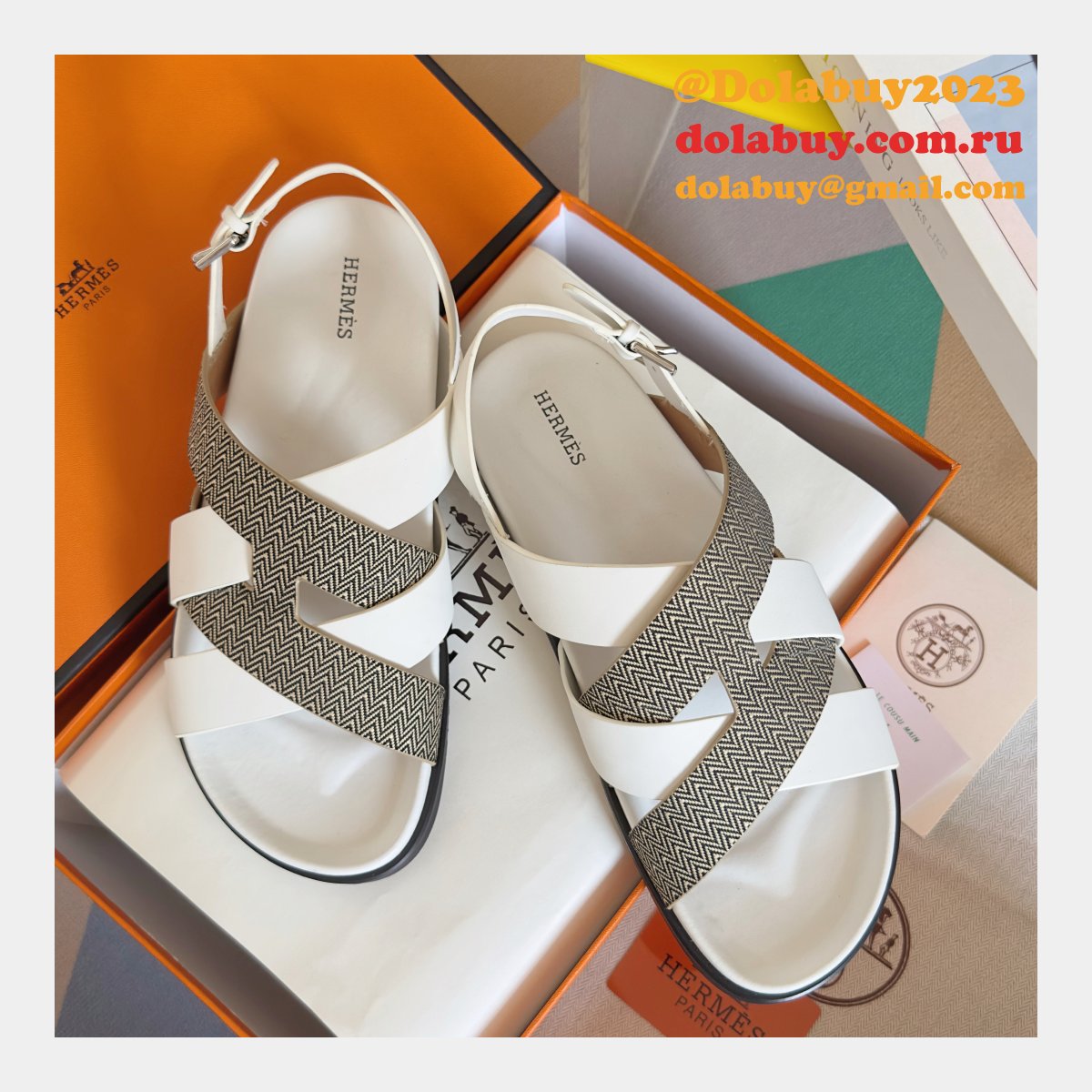 7 Star Hermes Kazimir Women Sandal