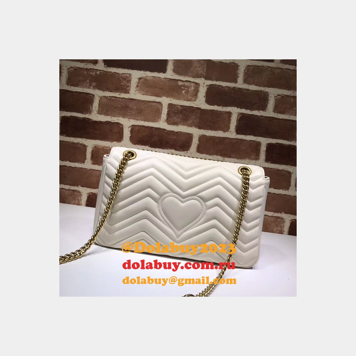 wholesale G*u*i replicas best 447633 leather gg marmont
