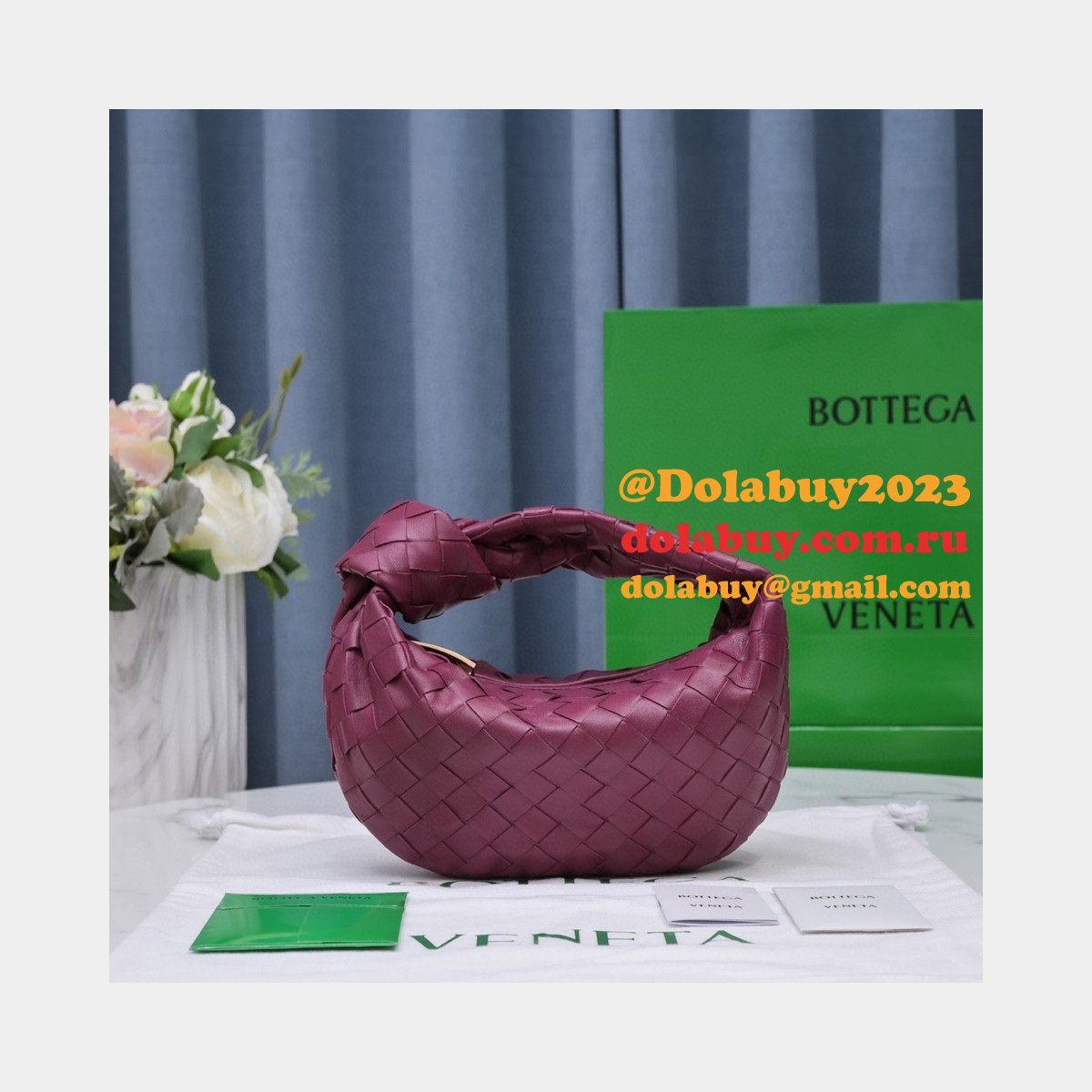 buy first copy replica b0tte*a Ven*ta jodie clutch bag online from china