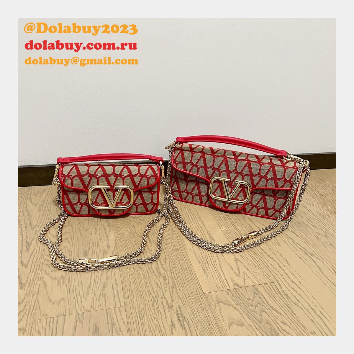 Shop Valentino Garavani 1133 Locò VLogo Signature Replica Bags Sale