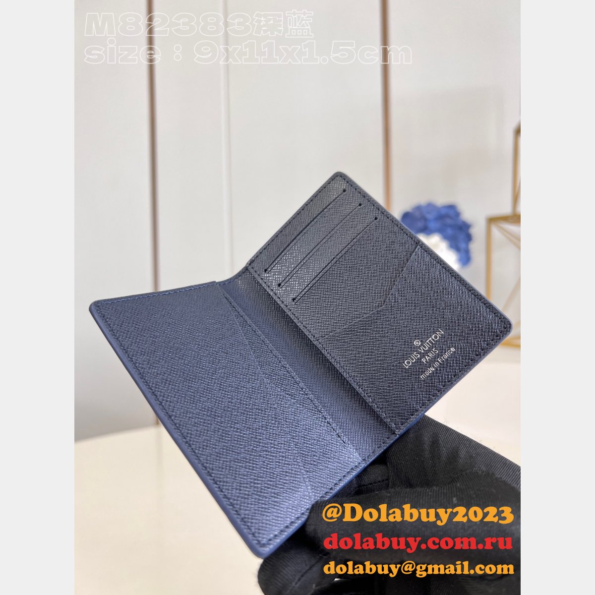 Pocket Organizer Inspired M82308 Louis Vuitton Knockoff Wallets