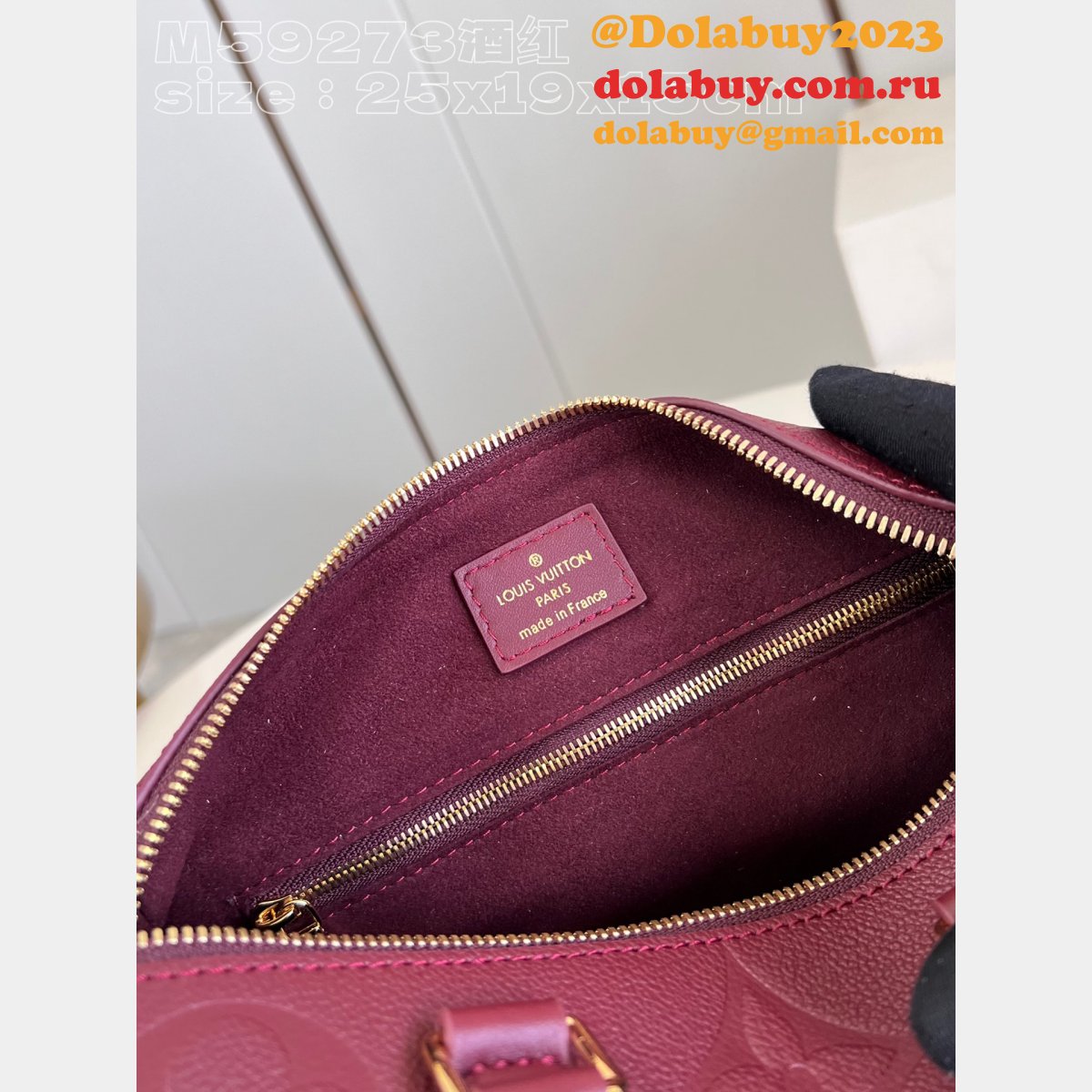 Designer High Quality M59273 LOUIS VUITTON LUXURY Speedy BAG