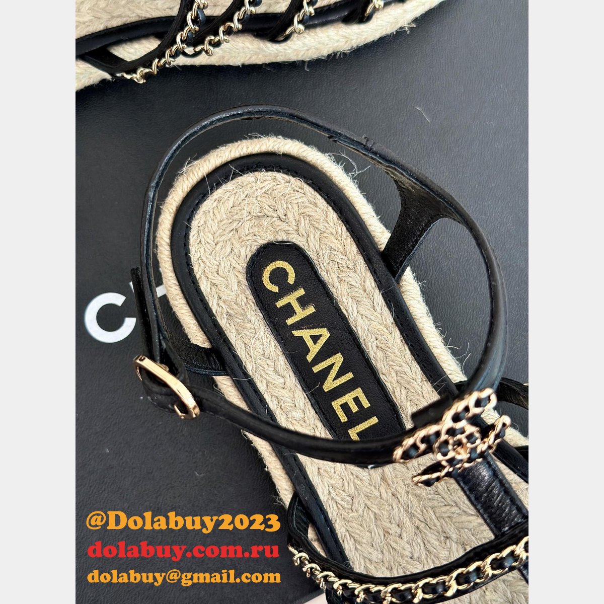Top Quality CC Fashion Luxury Sandal