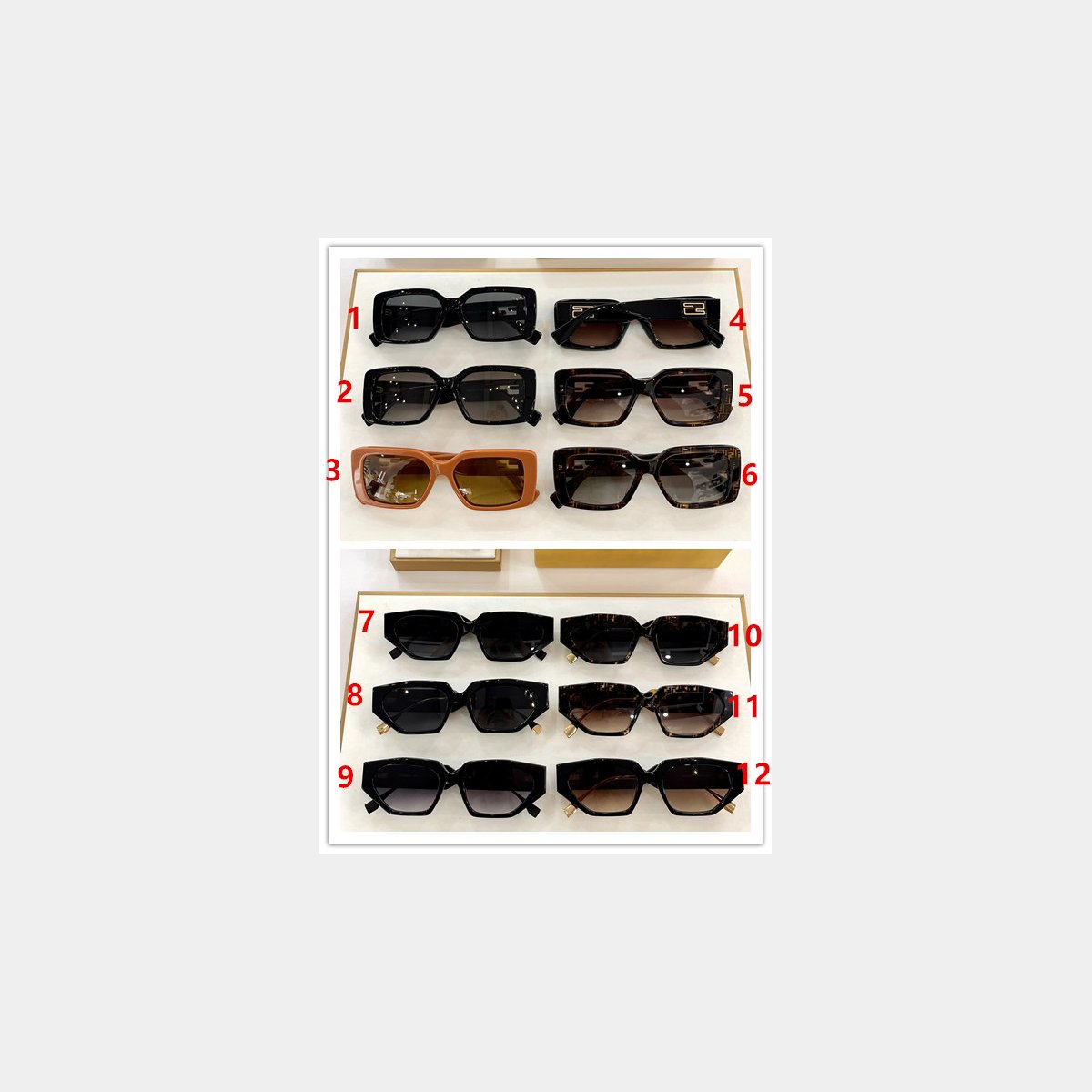 F**di inspired original fd50072l /40128i high quality replica sunglasses