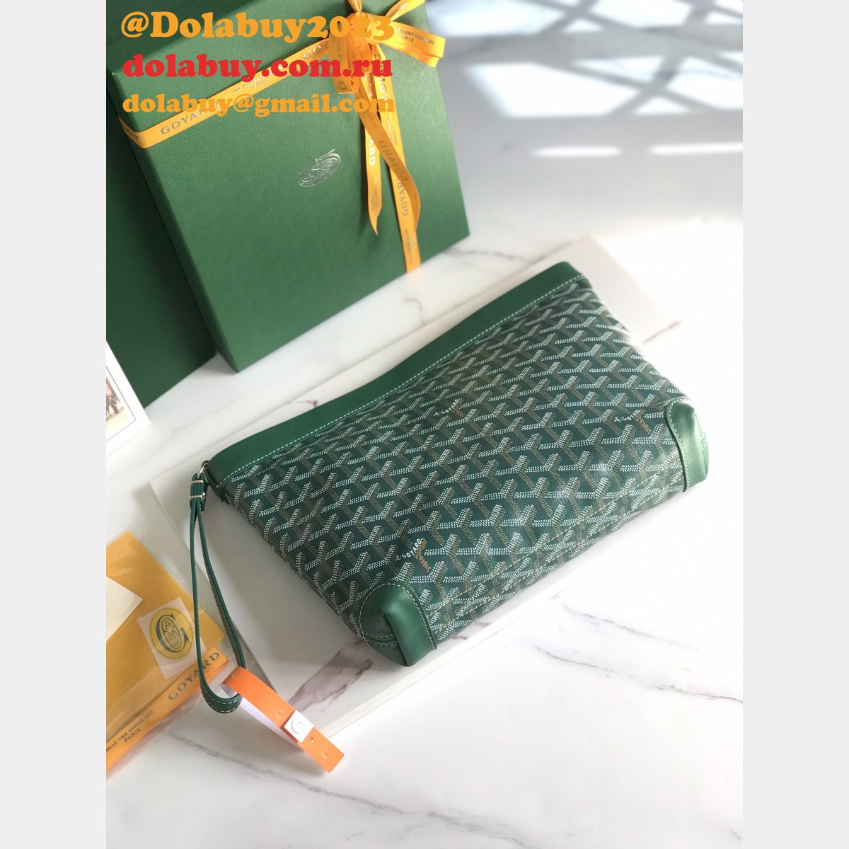 Fashion 7 Star Goyard Conti clutch