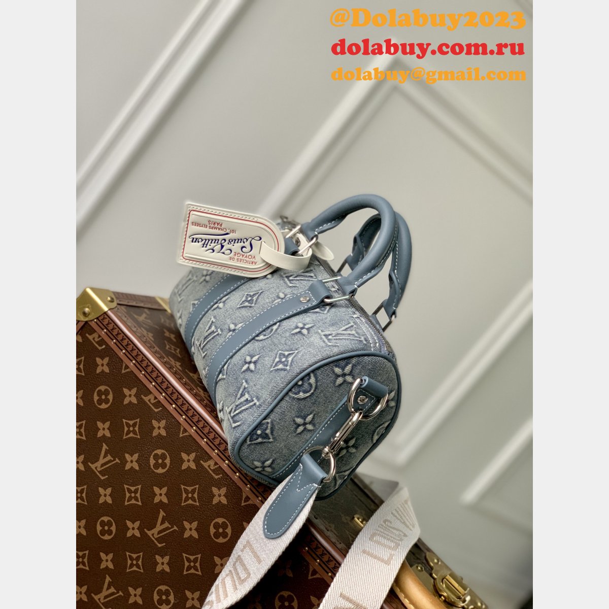 Keepall Bandoulière 25 1:1 Mirror Louis Vuitton Replicas Bag