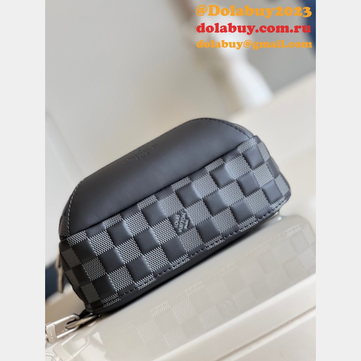 Louis VuittonReplica AAA N40097 Avenue Sling Bag Damier Infini Leather