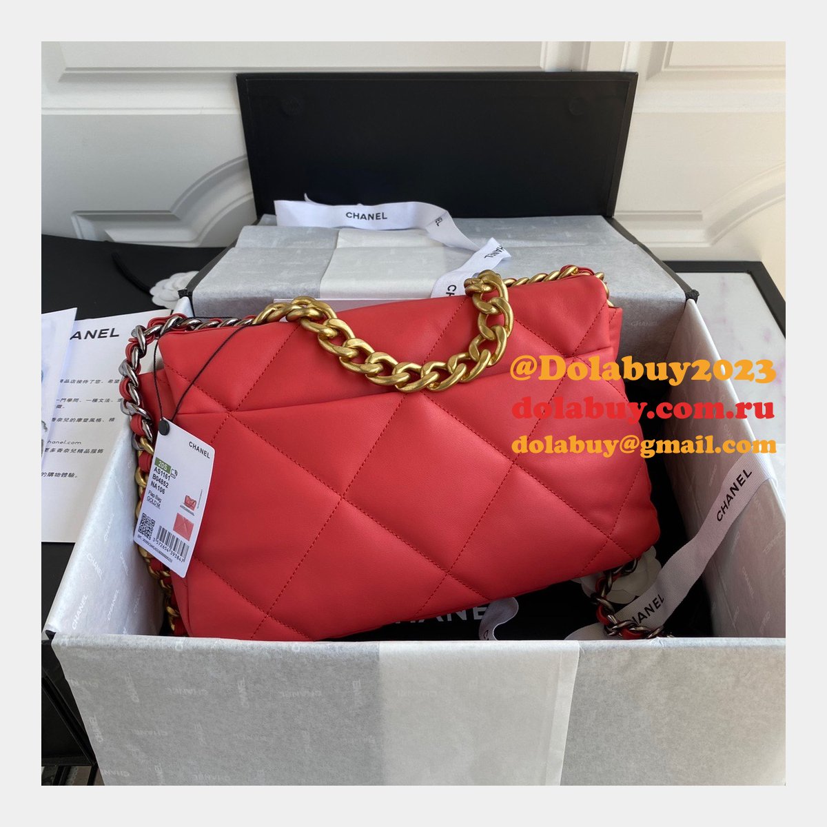 Top CC 19 Bags 2021 Red 30CM