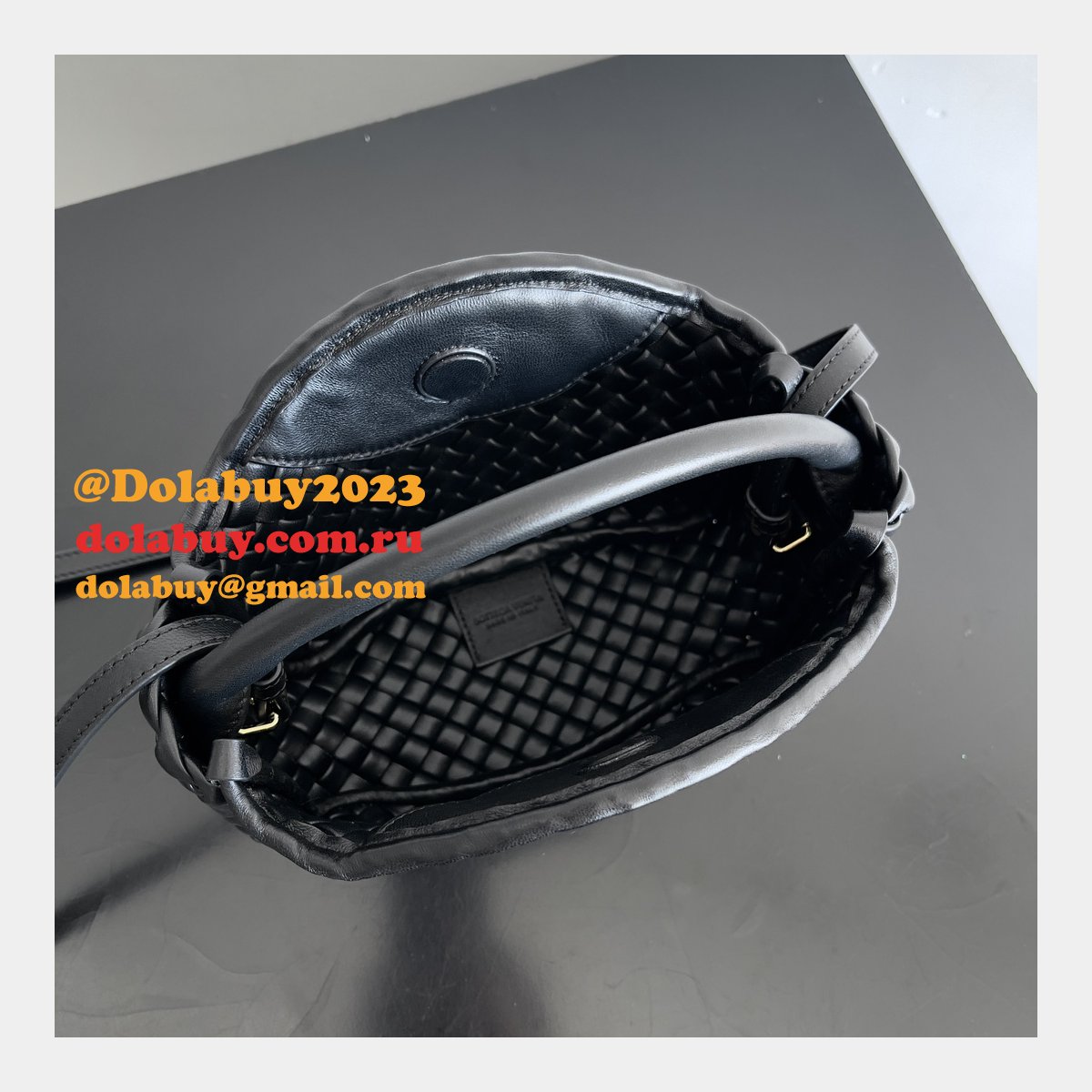 new b0tte*a Ven*ta cobble top handle bag