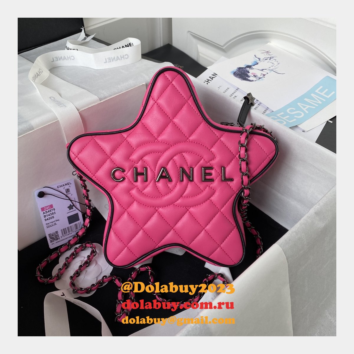 Perfect Star Clutches Metallic AS4579 Replica Designer Handbag
