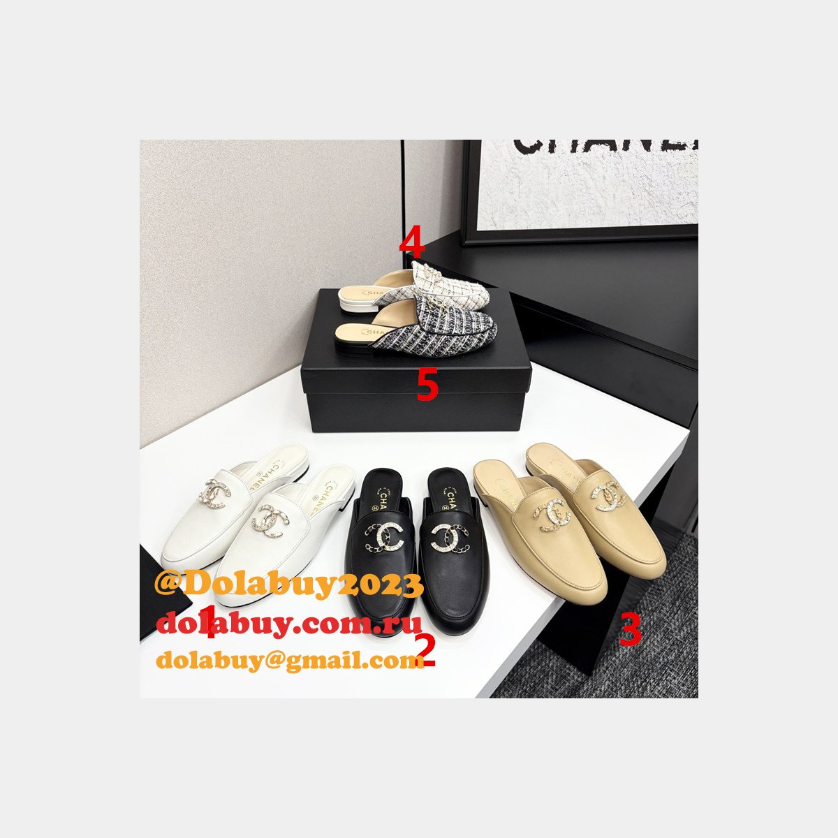 Perfect CC Mules Moccasins Women Shoes