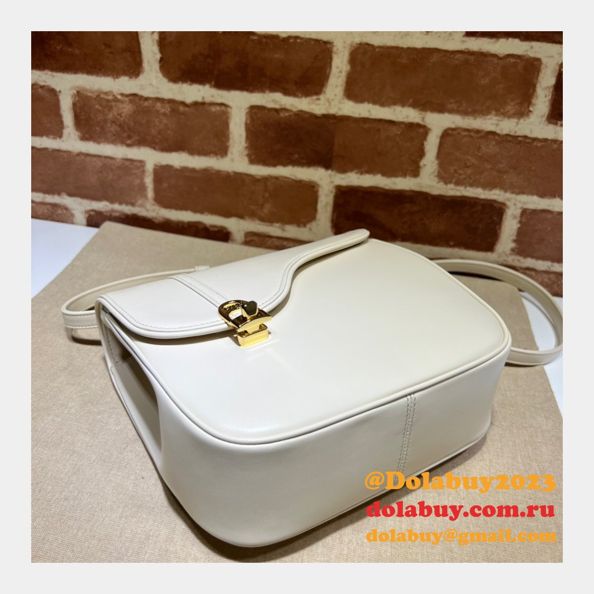 perfect G*u*i fake 740988 equestrian inspired shoulder bag