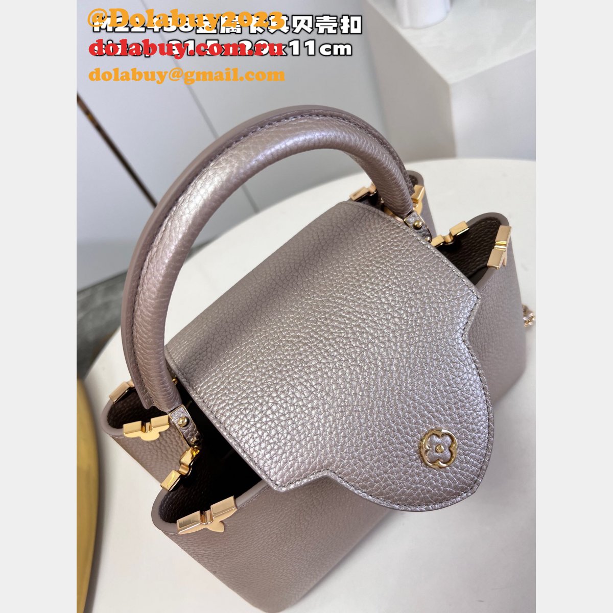 Capucines Shop Replica Louis Vuitton M22436 M22437 M22438 Bag