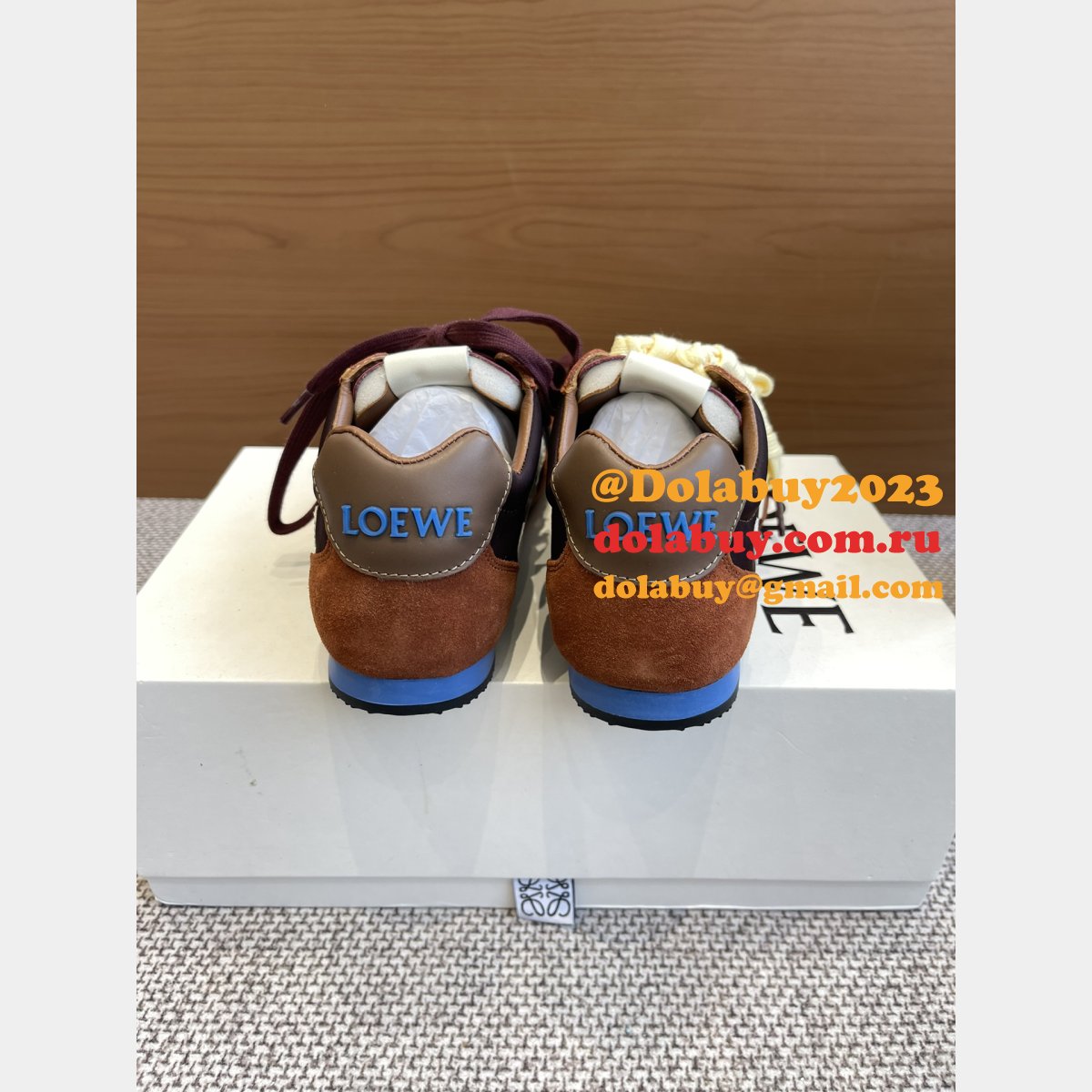 Ballet Runner 2.0 In Nylon And Calfskin