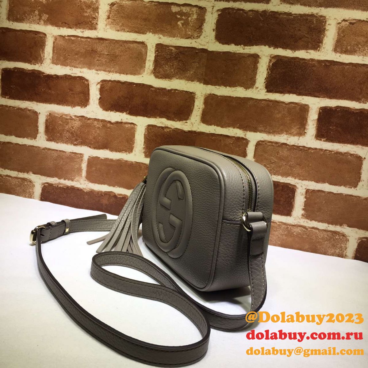 aaa+ G*u*i replicas soho small leather disco 308364 bag