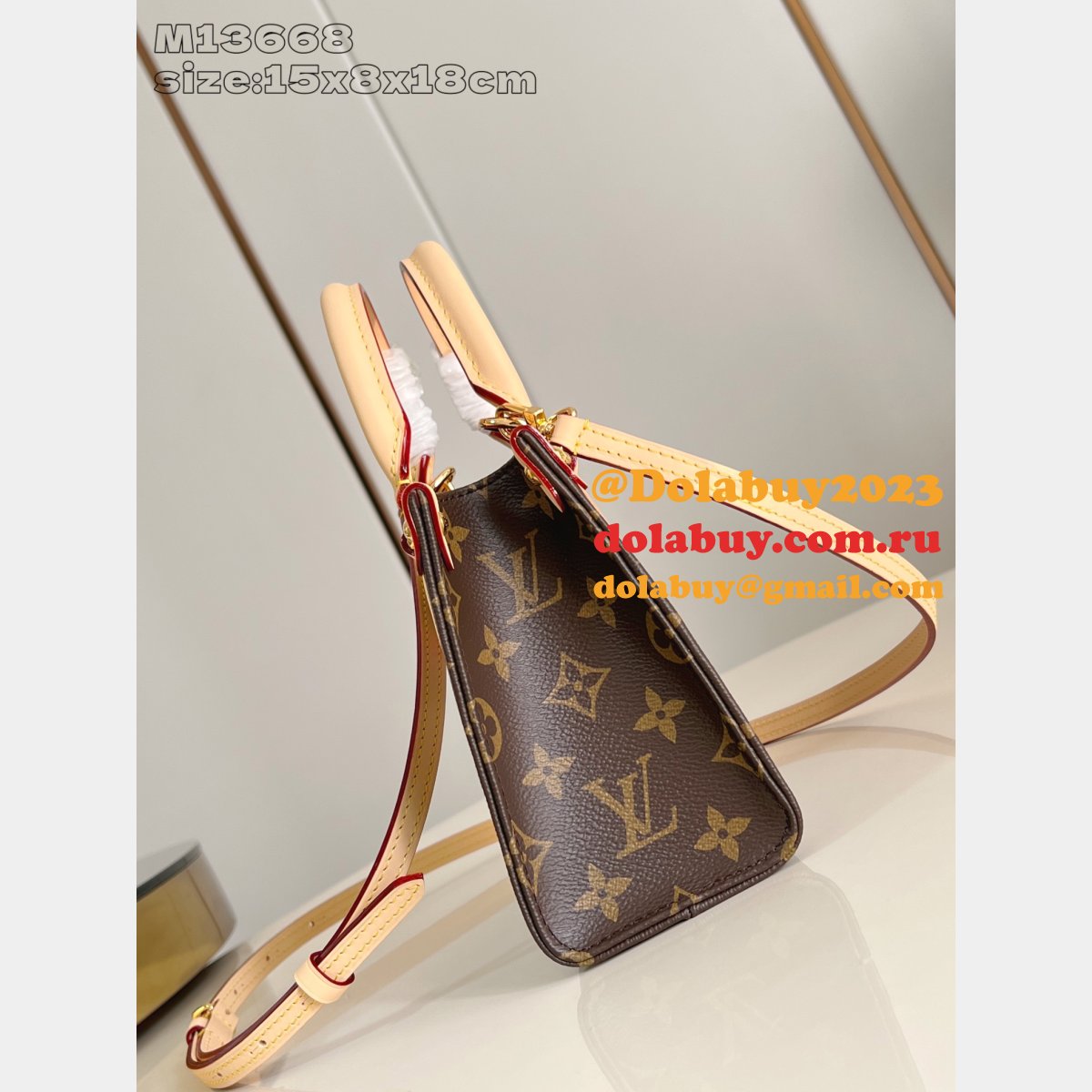 Louis Vuitton Lvons LV x TM OnTheGo BB Monogram Canvas M13668 Women Bagsv