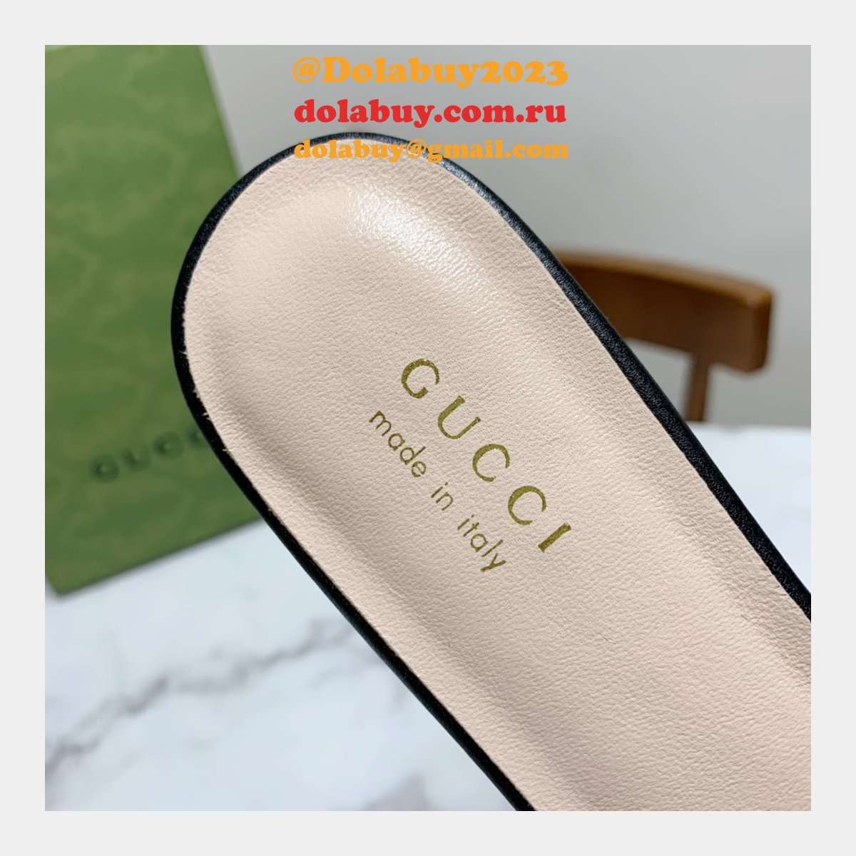 replica G*u*i designer shoes outlet flat slippers sale