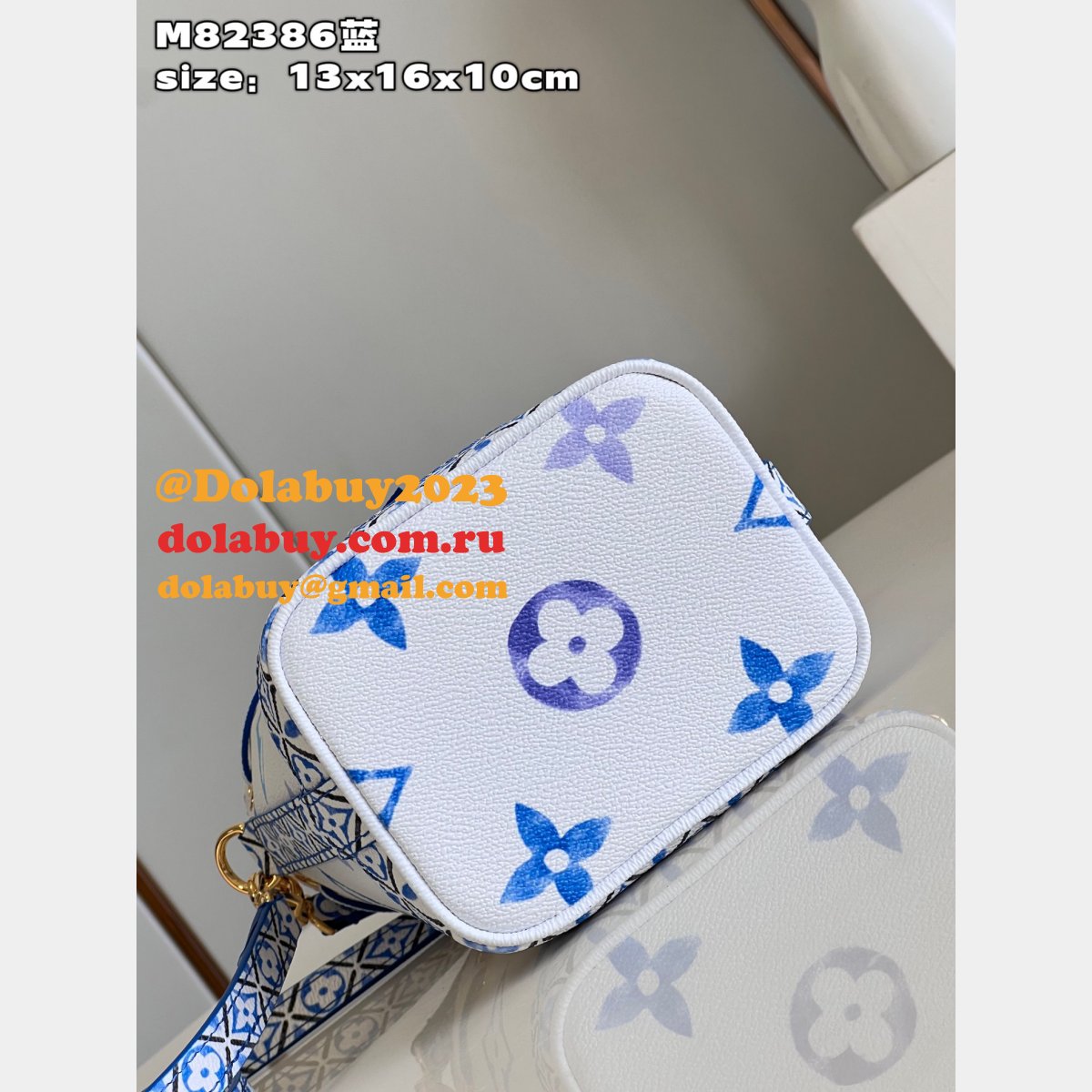 Nano Noé Autres Toile M82386 Inspired Louis Vuitton Designer Bag