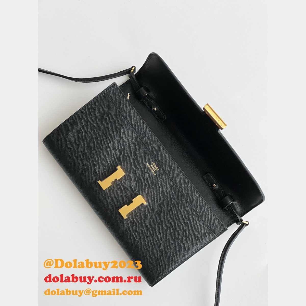 Luxury hermes constance to go epsom H clutch