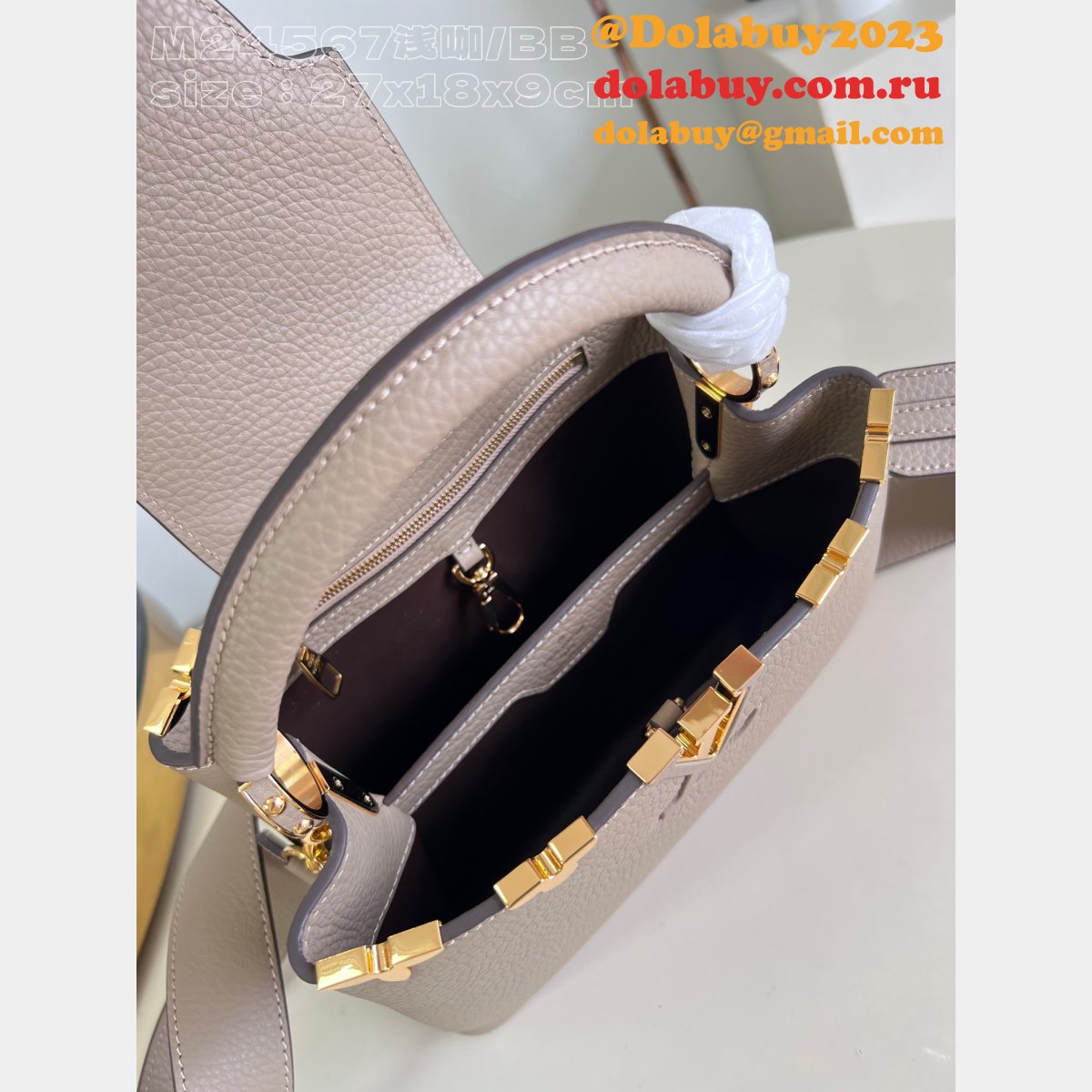 Top AAA+ Capucines Mini M24567 Fake Luxury Louis Vuitton Handbags