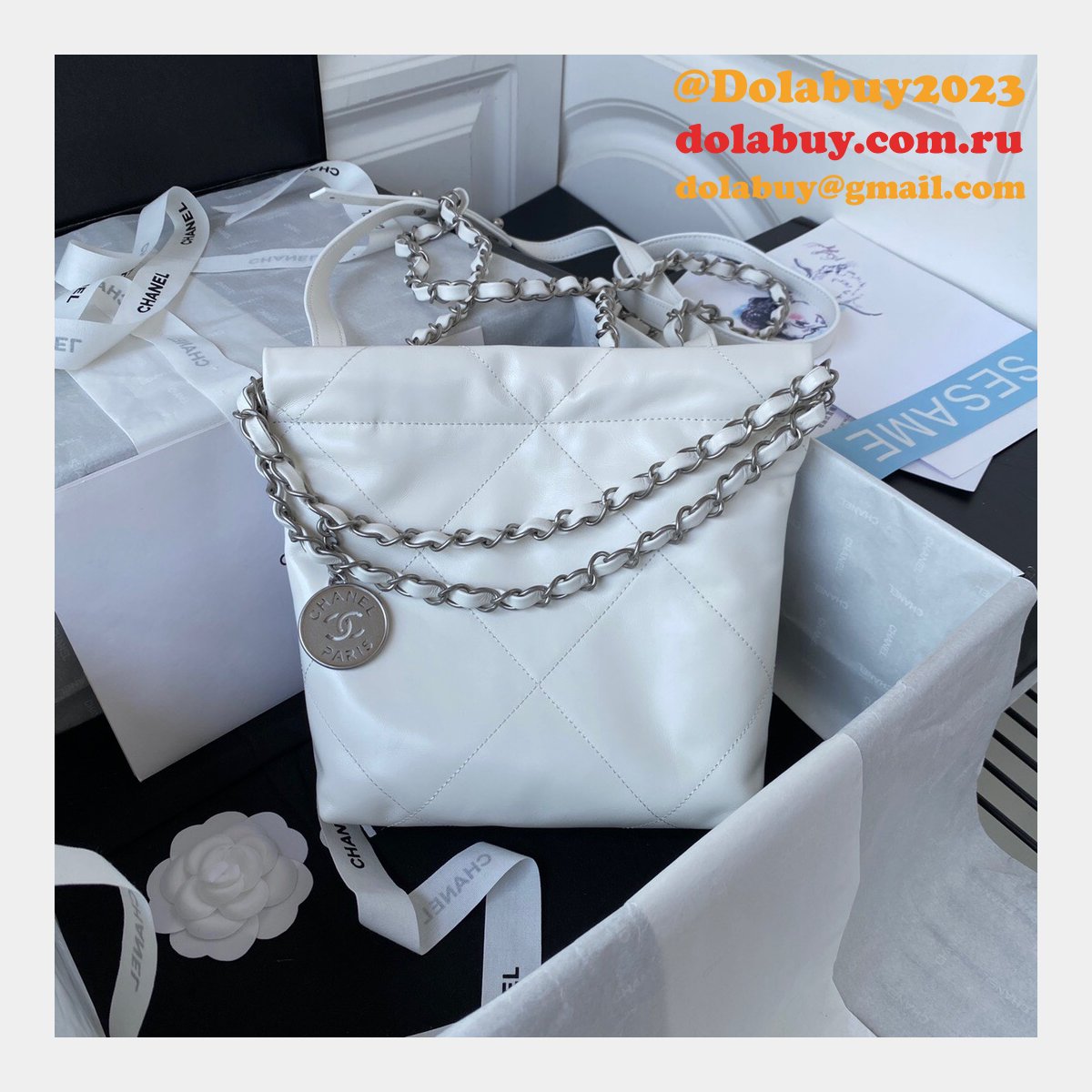 New Fashion AS3263 Shiny calfskin Designer Replica Handbag 20CM
