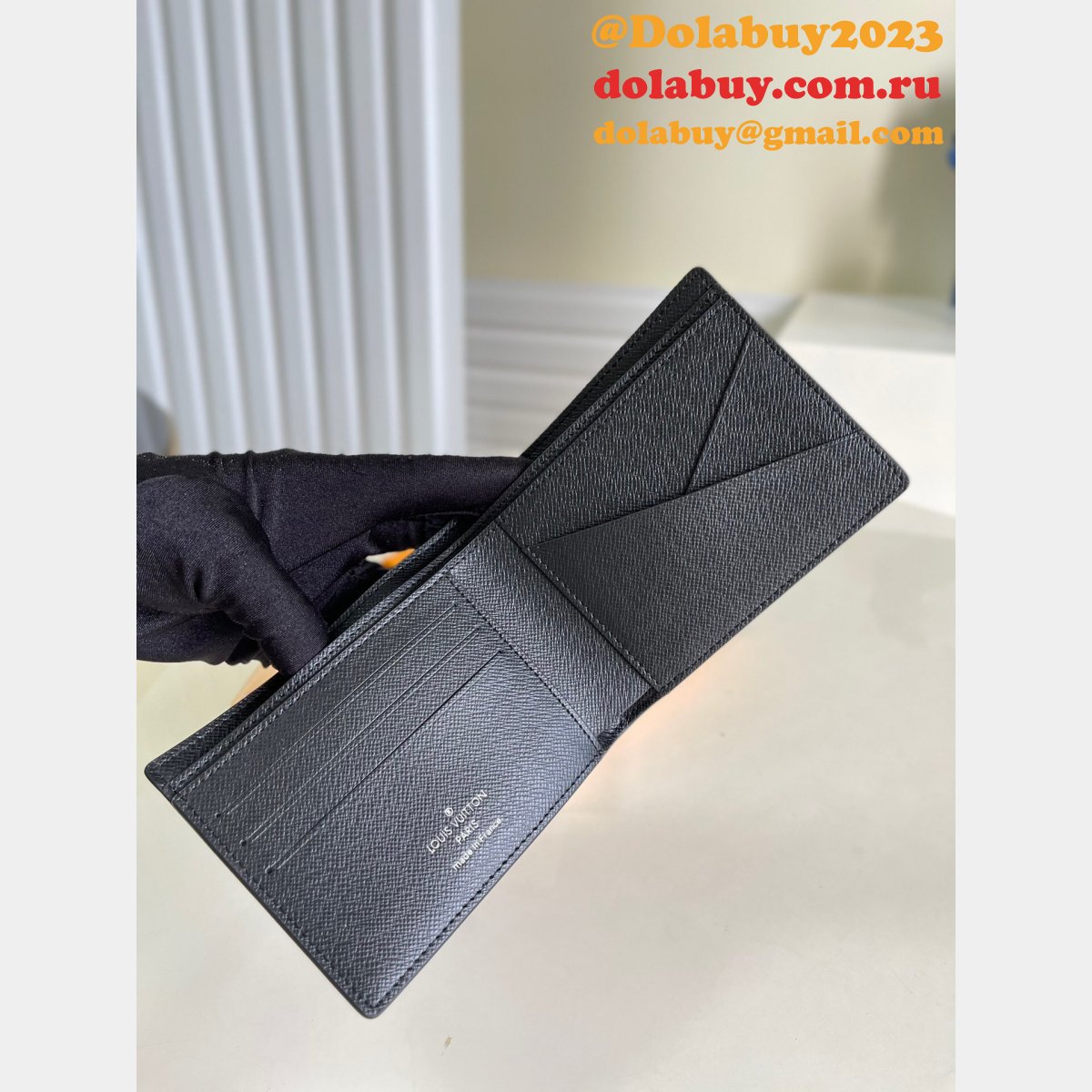 Louis Vuitton M60895 Designer Multiple Wallet Monogram Personalization