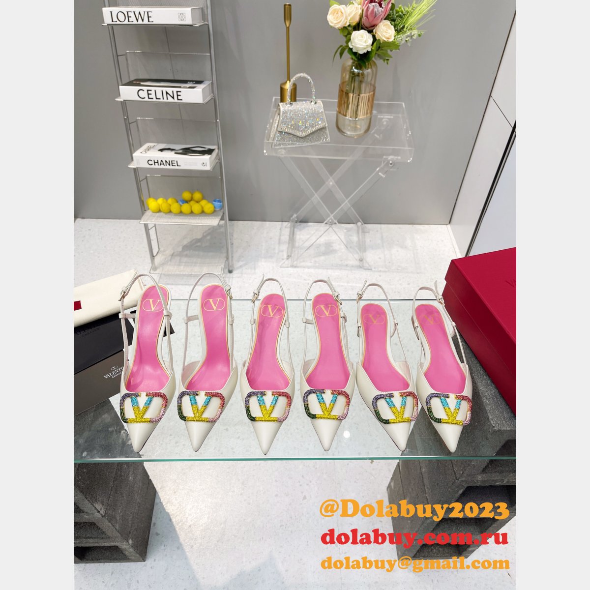 Get 1:1 High-Quality Valentino High heel Replica Shoes at Cheap Price