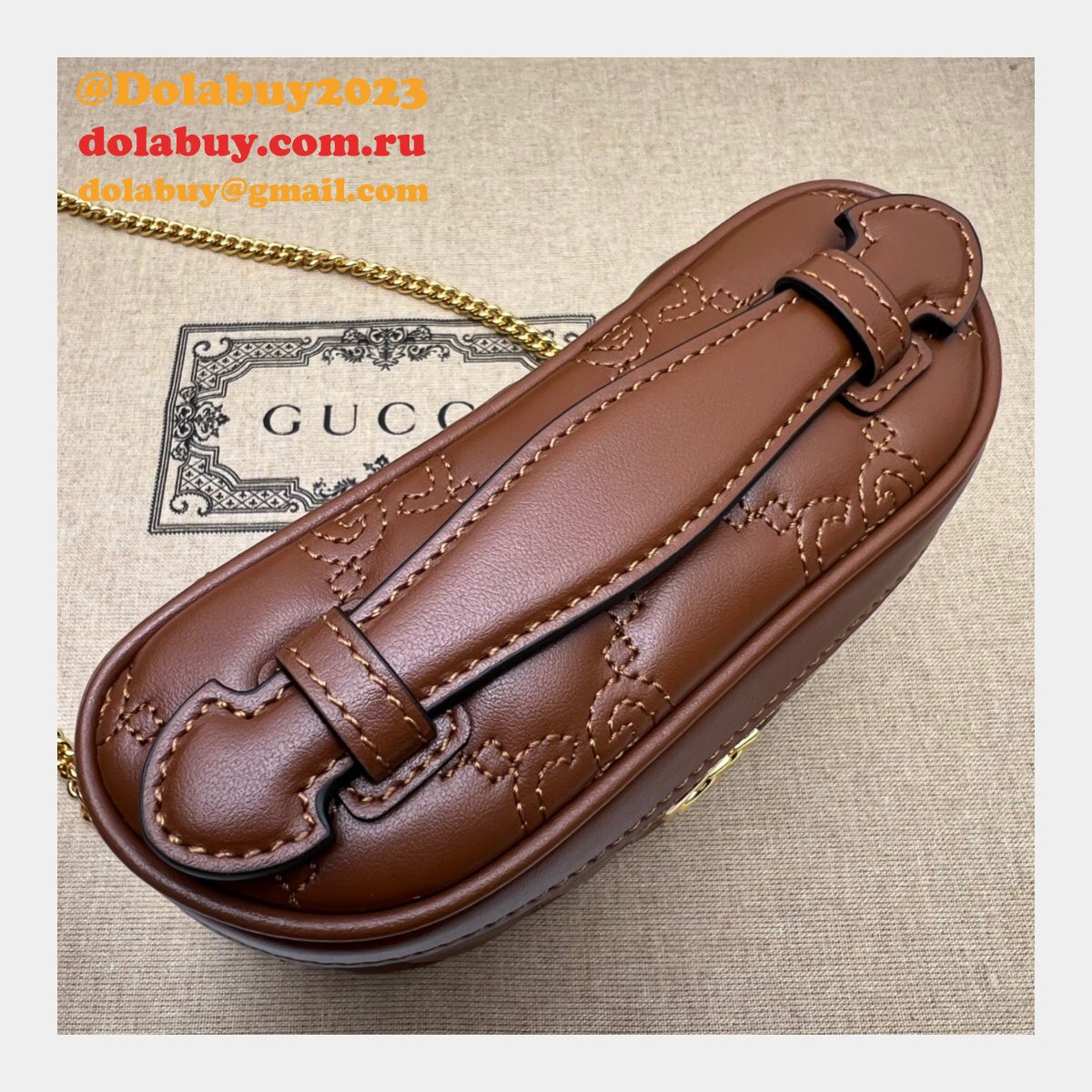 best G*u*i 723770 aaa fake gg matelassé top handle bag