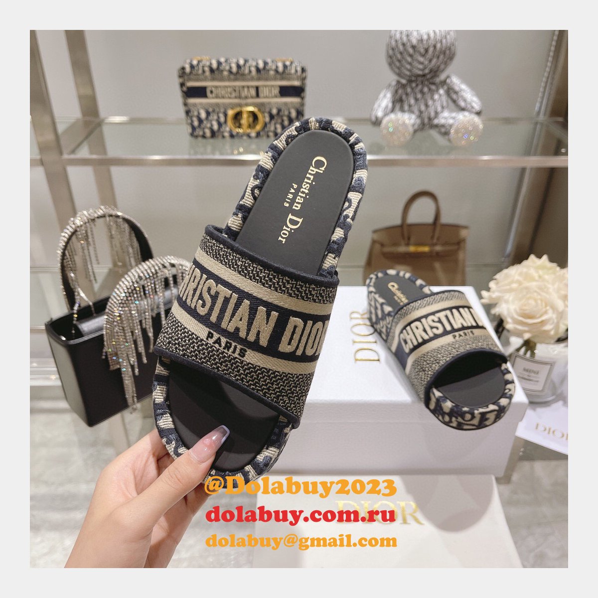Christian Dior Buy high quality Dior replica shoe online
