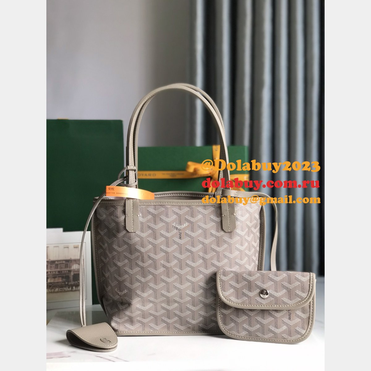 Shop High Quality Replica Saint Louis 020660 Goyard Handbag