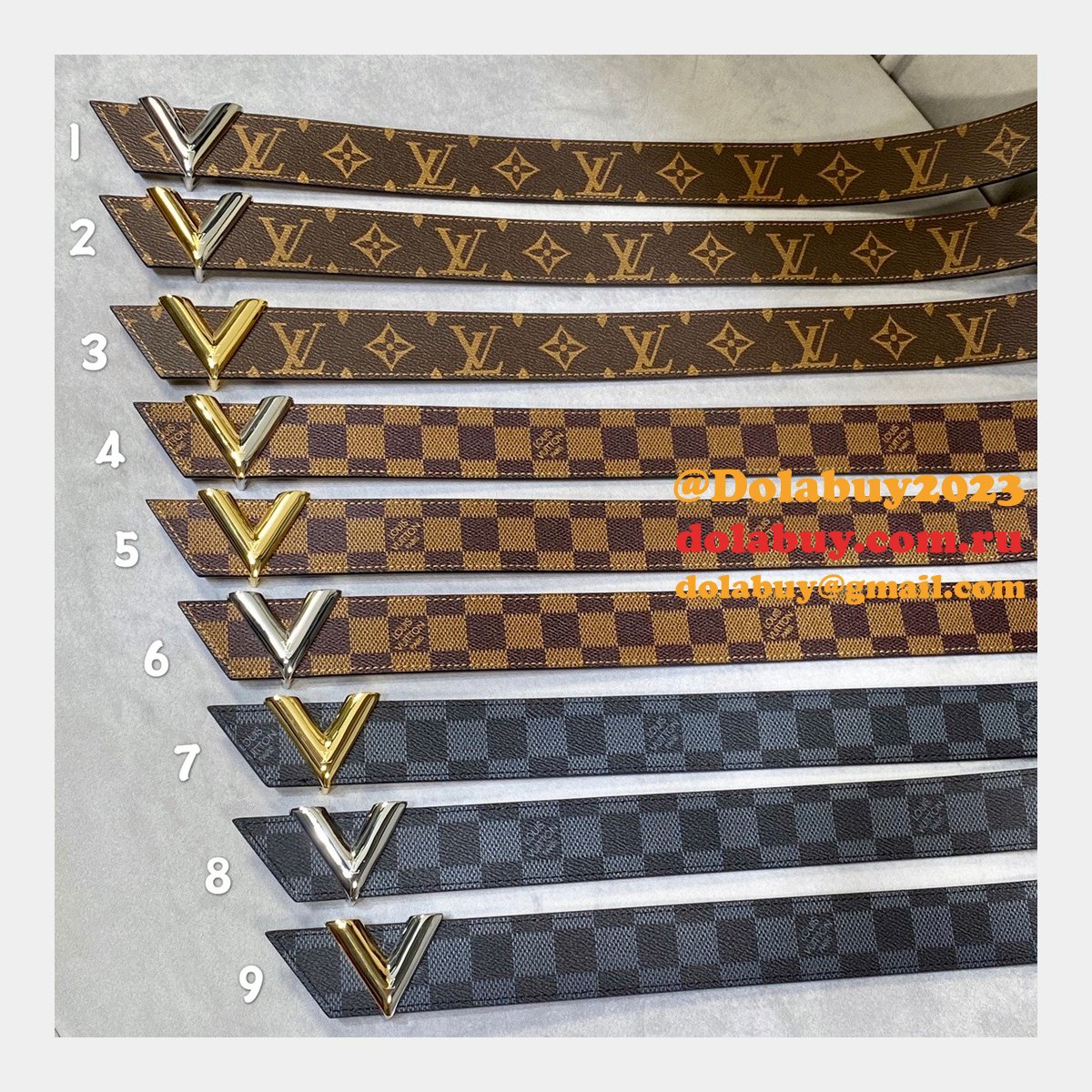 Louis Vuitton 35mm Belts Sale Cheap