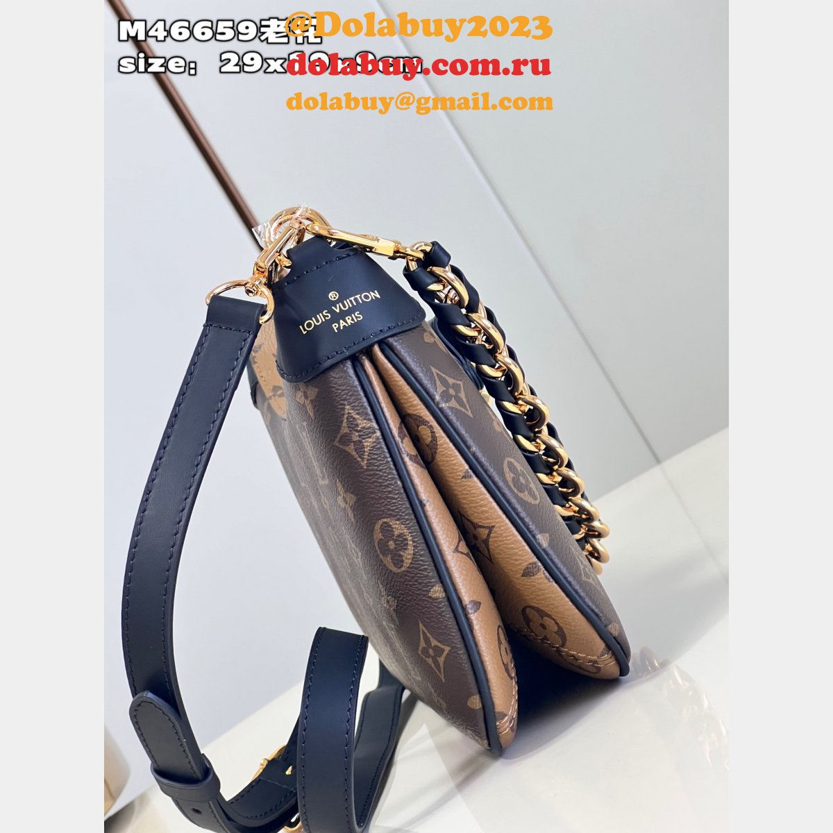 Twinny Louis Vuitton Replica M46659 Autres Toiles Monogram Bag