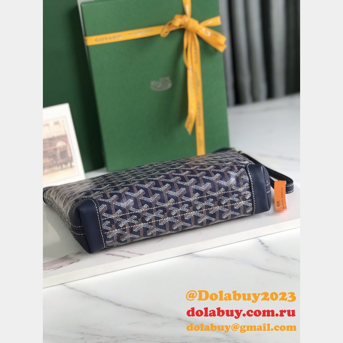 Duplicate goyard 1:1 Mirror Conti clutch