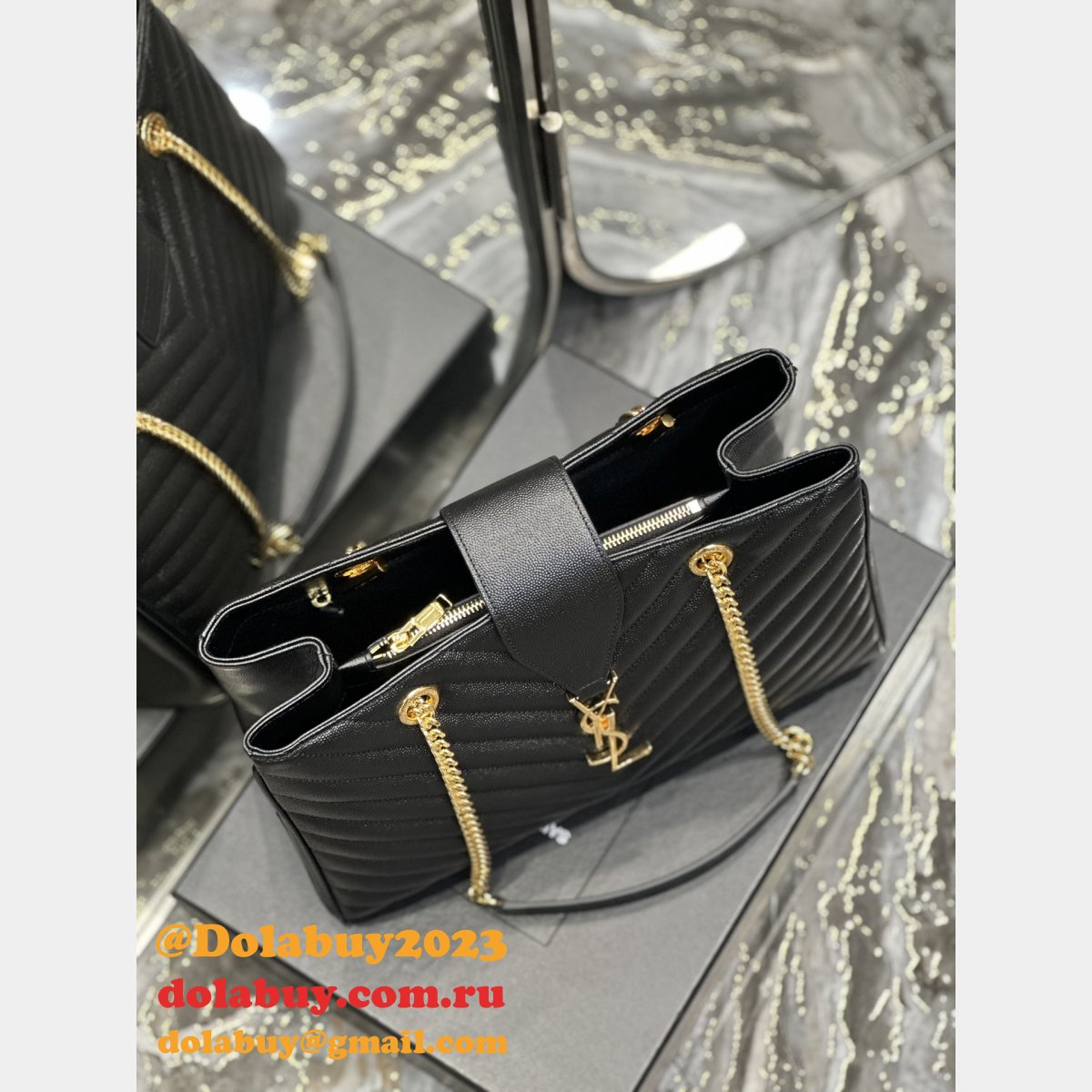 Top Quality SAINT LAURENT TOTE 668900 Cheap bag