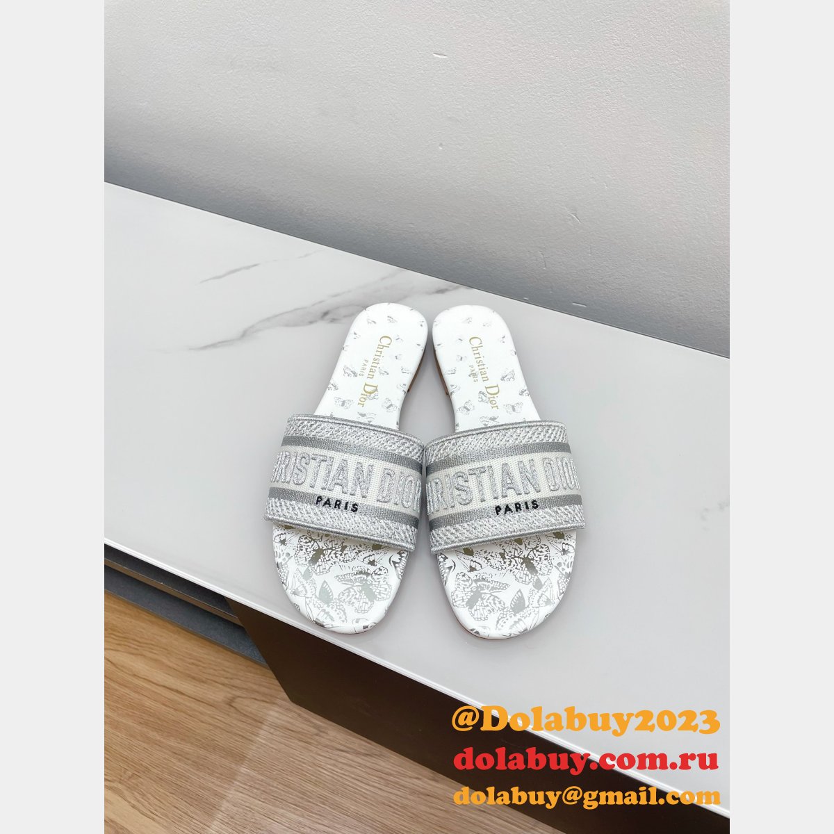 Knockoff 1:1 Mirror DIOR Dway Slide