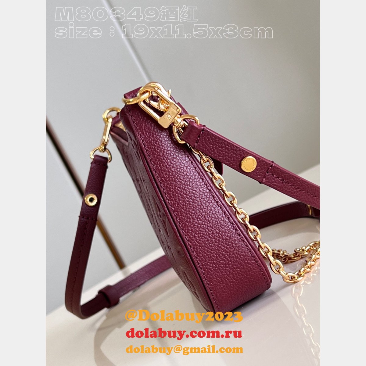 Best Easy Pouch On Strap M80349 Replica Louis Vuitton Bag