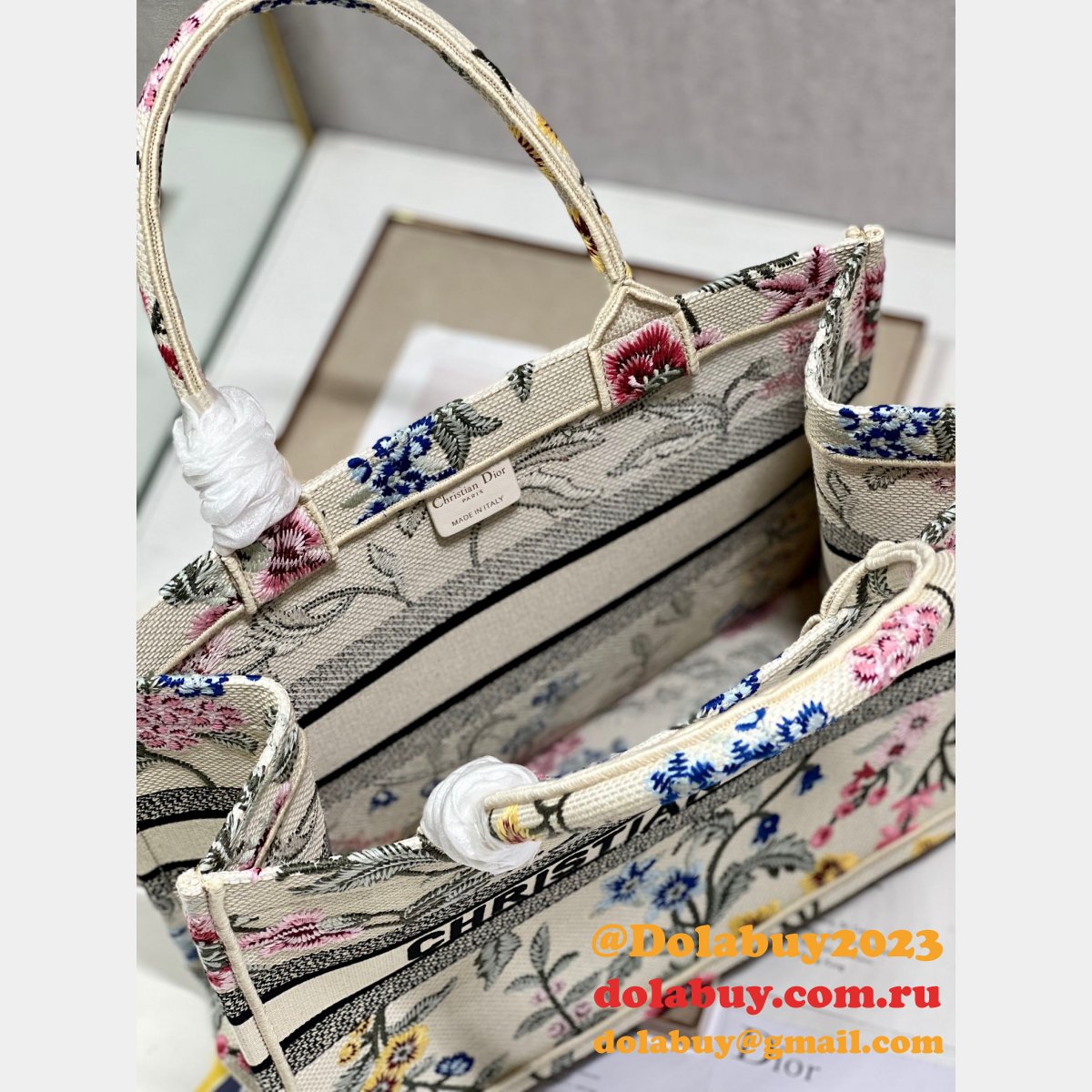 Designer Christian Dior AAA+ Replica CD Book Tote Bags