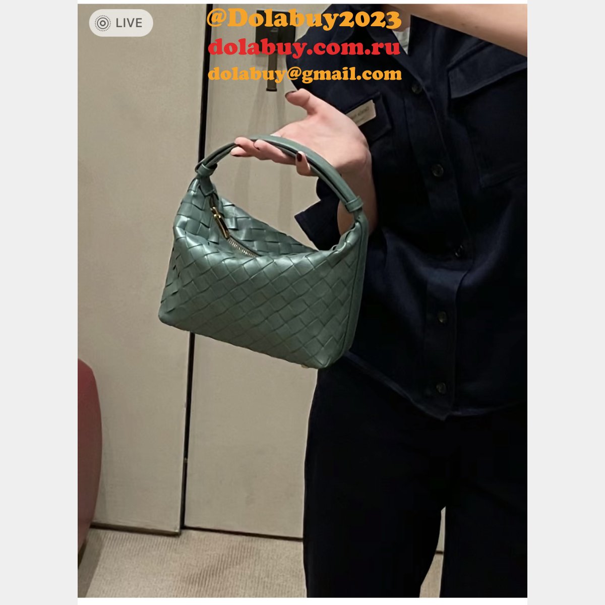 top quality b0tte*a Ven*ta intrecciato happa hobo bag