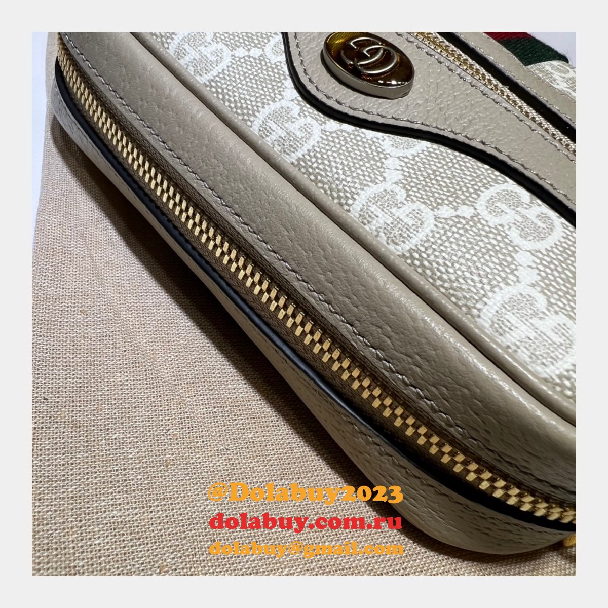 buying replica G*u*i 517350 gg supreme ophidia crossbody bag
