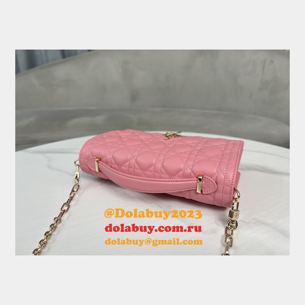 Luxury MISS DIOR LAMBSKIN 9212 Fashion LADY BAG