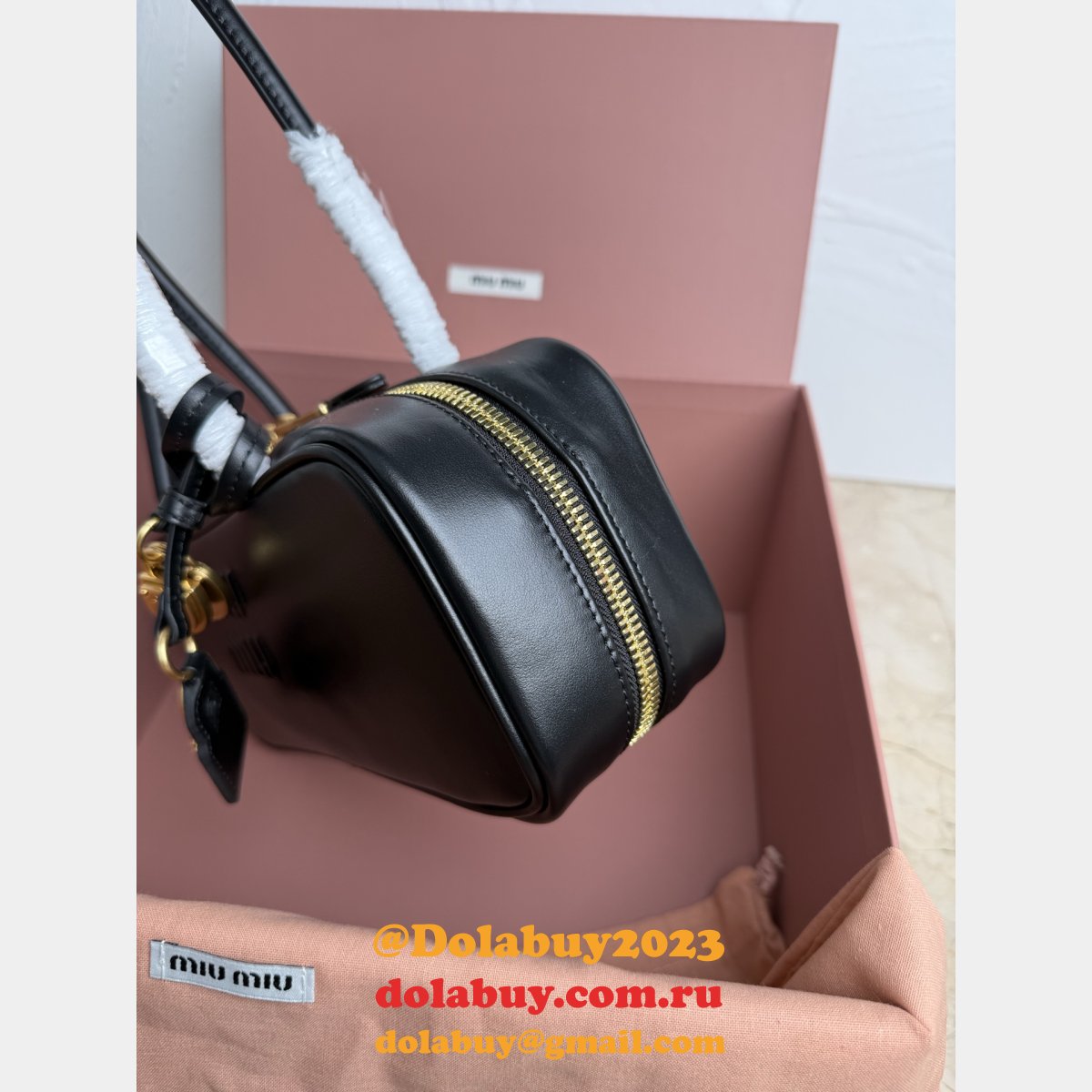7 Star MIU MIU Beau Leather 5BB173 Bag
